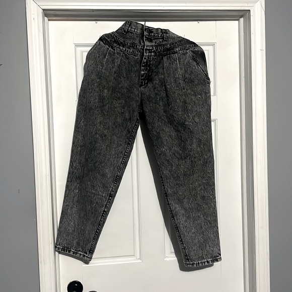 Vintage Lee Made in USA “Mom” High waisted Jean button fly - Picture 1 of 10